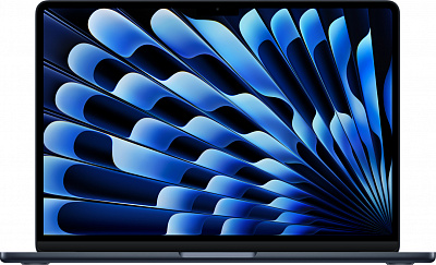 Ноутбук Apple MacBook Air 15" (M5, 2026) 16 ГБ, 512 ГБ SSD, полуночный черный