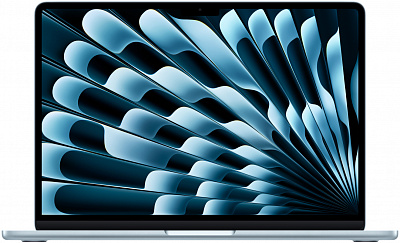 Ноутбук Apple MacBook Air 15" (M5, 2026) 16 ГБ, 512 ГБ SSD, небесно-голубой