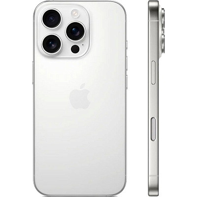 Смартфон Apple iPhone 16 Pro 128 ГБ белый титан