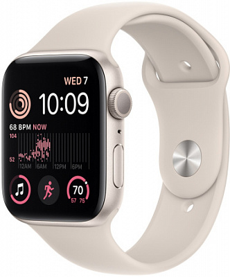 Смарт-часы Apple Watch SE 2024, 44 мм, сияющая звезда
